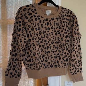 Jcrew vintage fleece sweatshirt